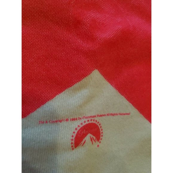 Vintage Jimmy Hollywood Blockbuster Video Crewneck Sweater White Size L Hanes - Picture 3 of 8